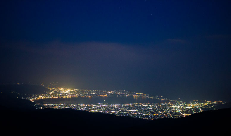 高ボッチ高原夜景