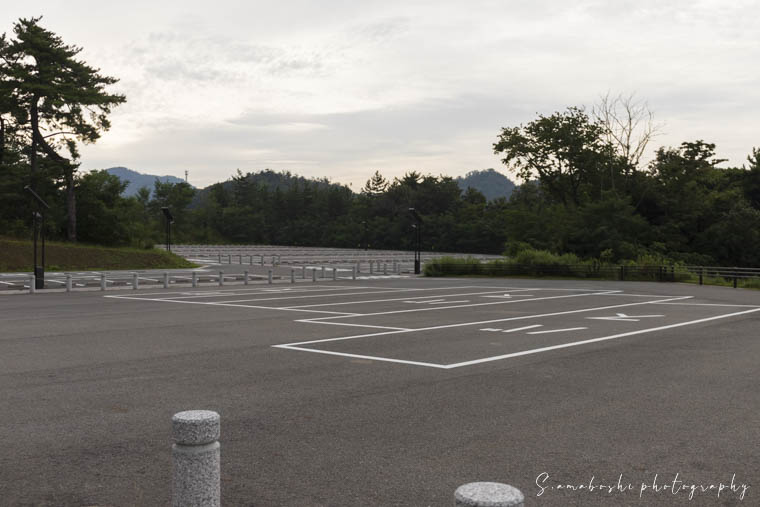 鳥取砂丘の駐車場