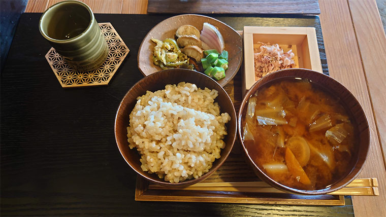 倉敷士水の朝ごはん