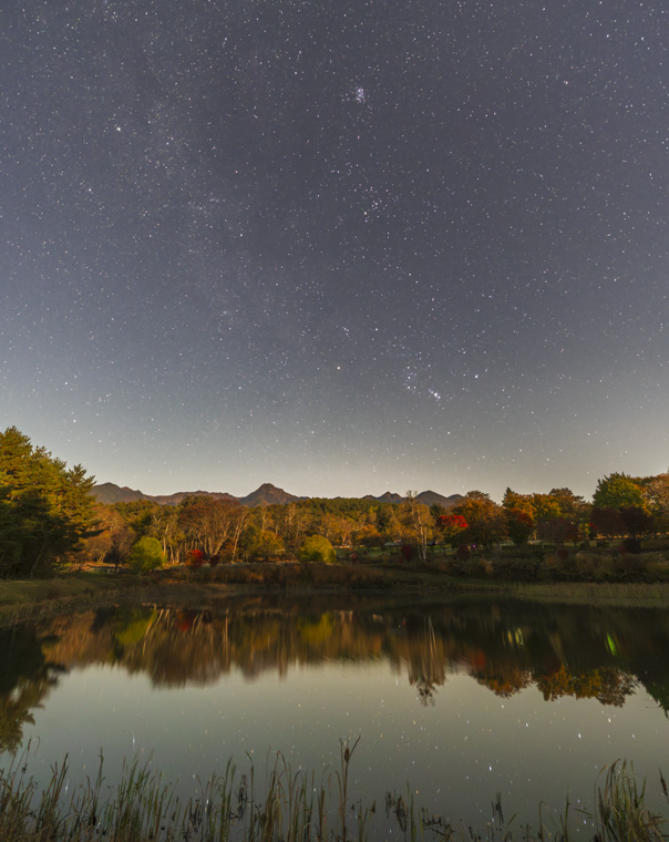 まるやち湖の星空