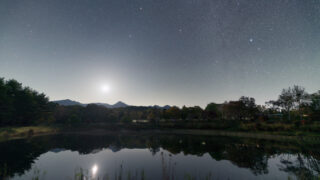まるやち湖の星空