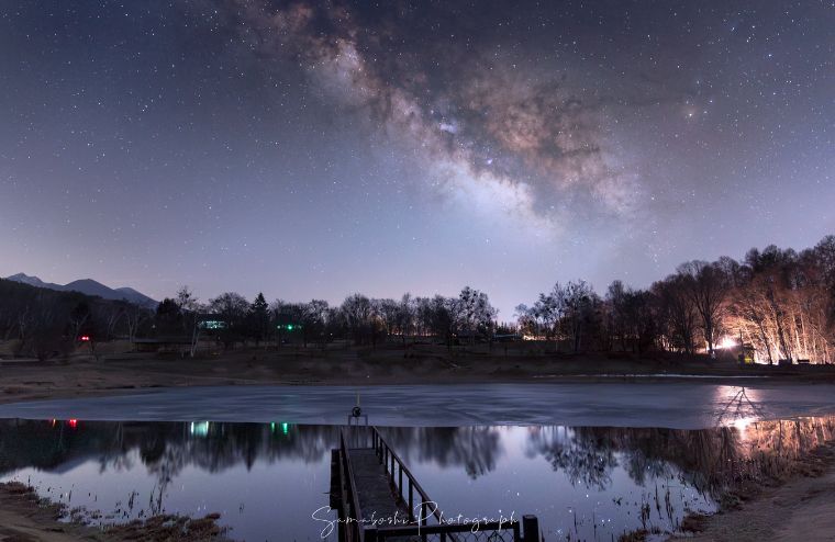 まるやち湖の星空