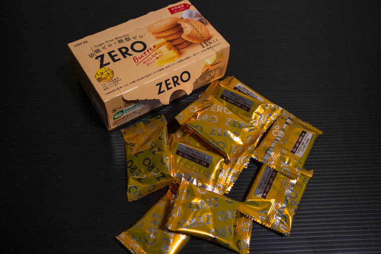 ゼロ シュガーフリービスケット LOTTE