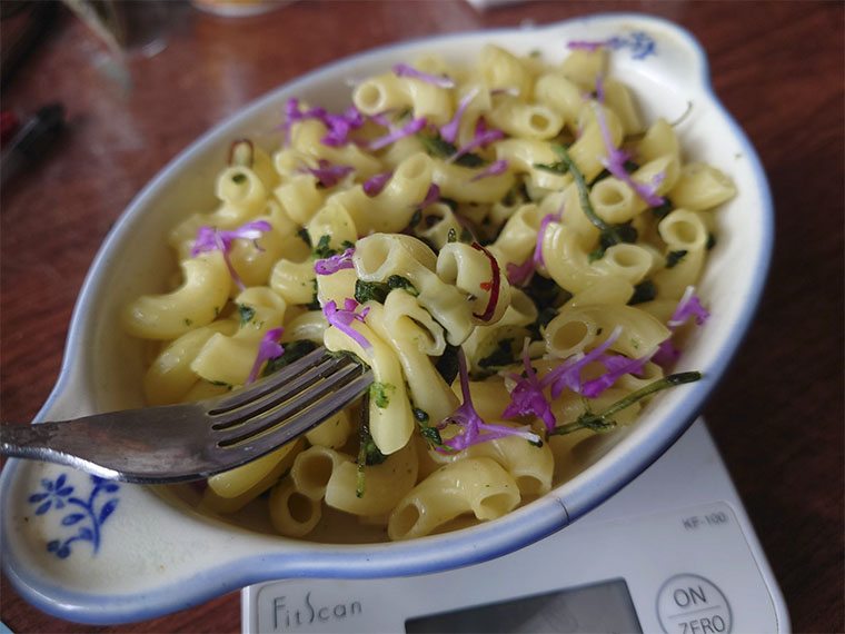 ホトケノザを食べる