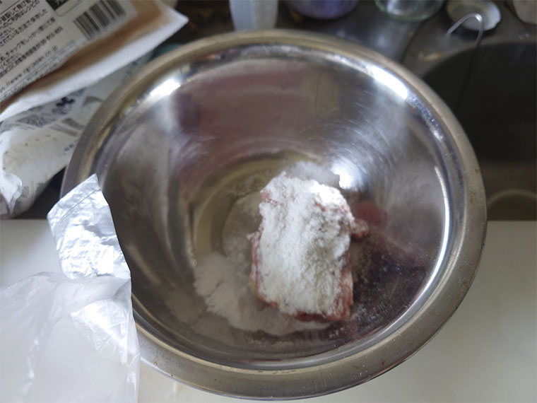 謎肉作り