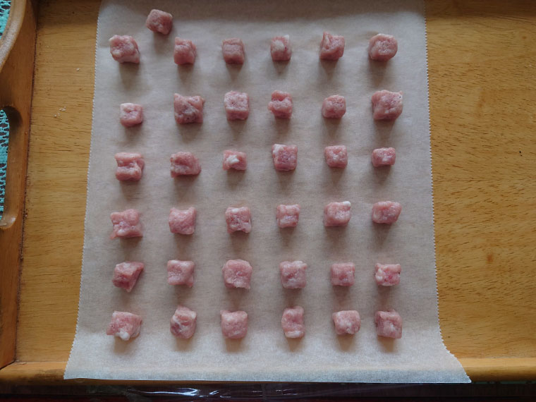 謎肉作り